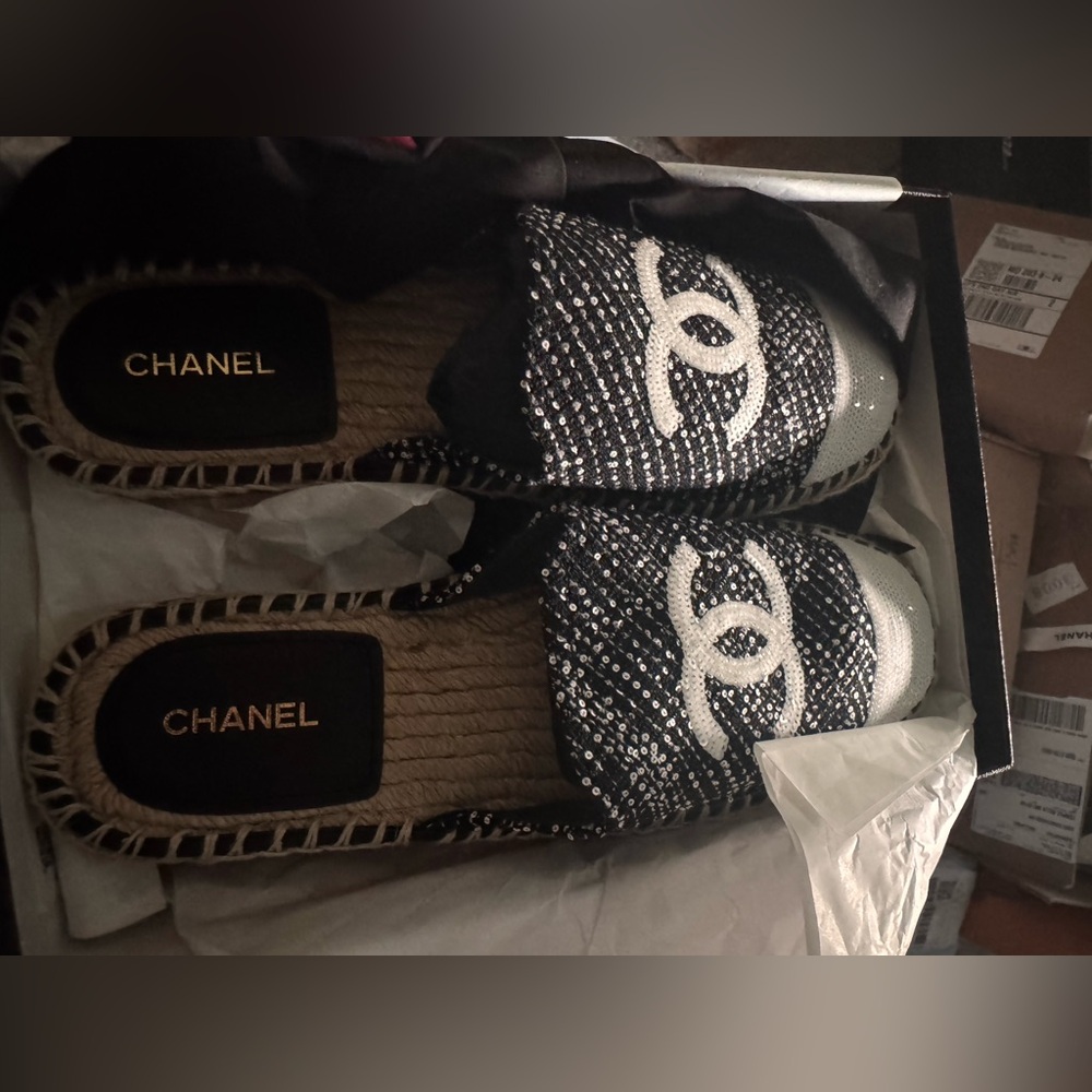 BRAND NEW!!! NEVER WORN CHANEL MULES